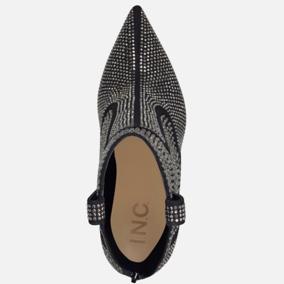 Rhinestone Booties New size 6 - Picture 3 of 6